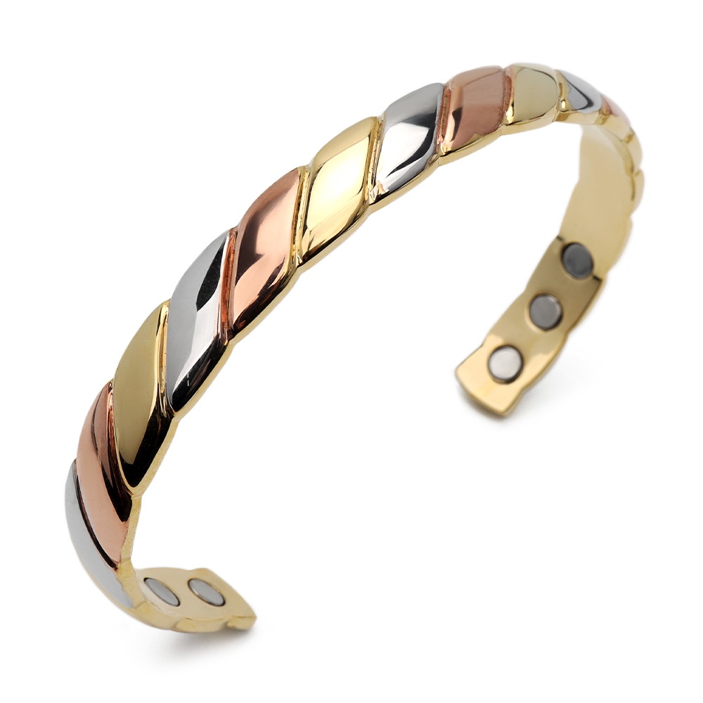 磁気 ３色バングル [b560]