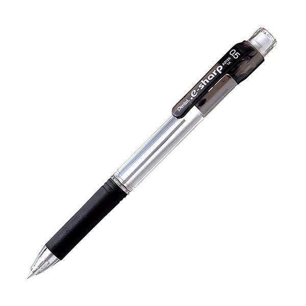 （まとめ） ぺんてる ドットイー シャープペンシル0.5mm （軸色：5色／各色1本） XAZ125-5 1パック (×10セット)