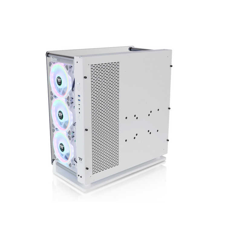 THERMALTAKE　PCケース Core P3 TG Pro Snow Edition ホワイト　CA-1G4-00M6WN-09