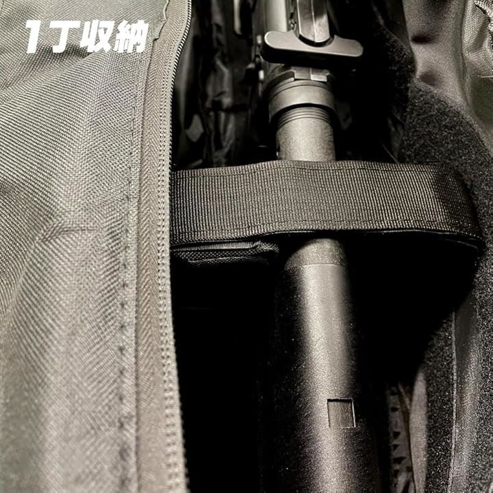 サバゲー ダブル ガン ケース ライフル 2丁 ソフト バッグ タクティカル 100cm 収納(黒迷彩) サバゲー ダブル ガン ケース ライフル 2丁 ソフト バッグ タクティカル 100cm 収納(黒迷彩)