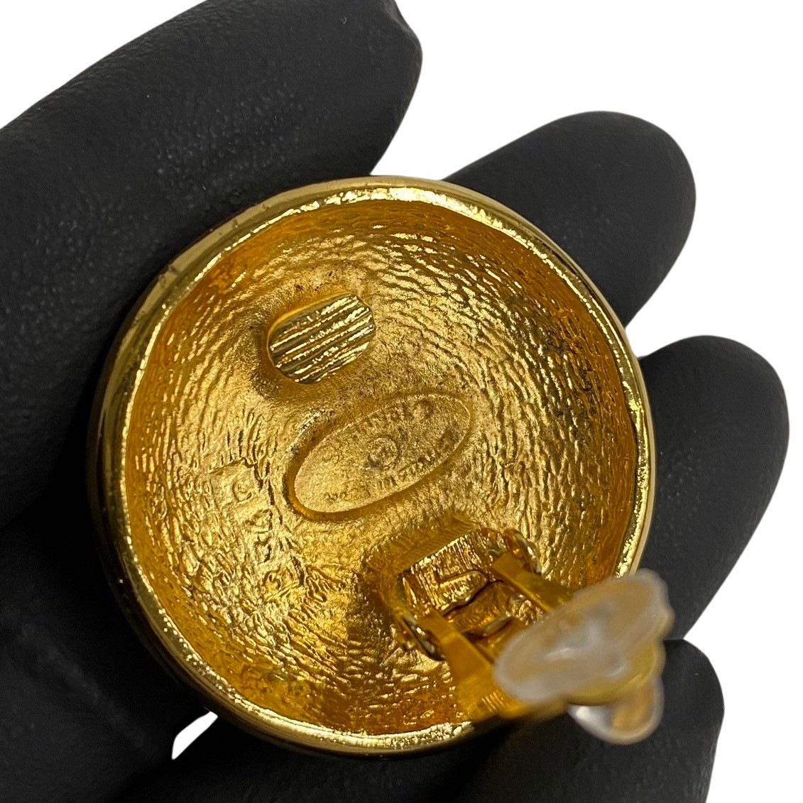 ヴィンテージ ココマークイヤリング GP ゴールド 27155