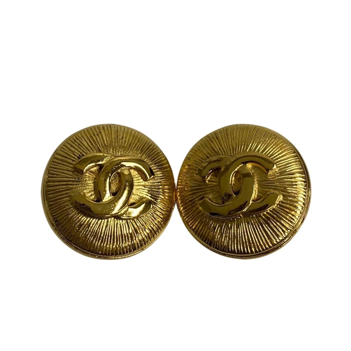 ヴィンテージ ココマークイヤリング GP ゴールド 27155