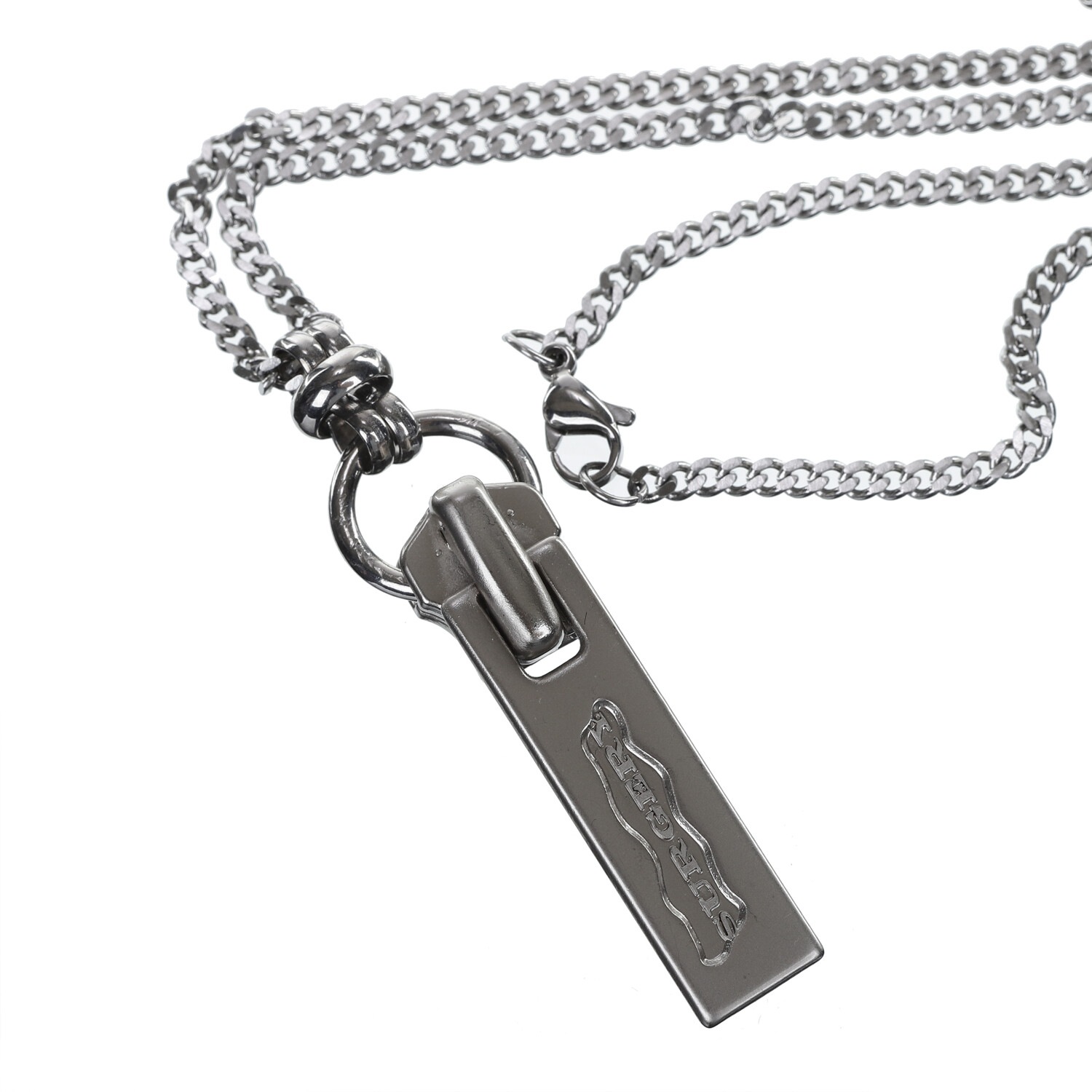 【SURGERY】 SURGERY OPERATINGROOM LOGO ZIPPER SLIDER NECKLACE 【SURGERY】 SURGERY OPERATINGROOM LOGO ZIPPER SLIDER NECKLACE