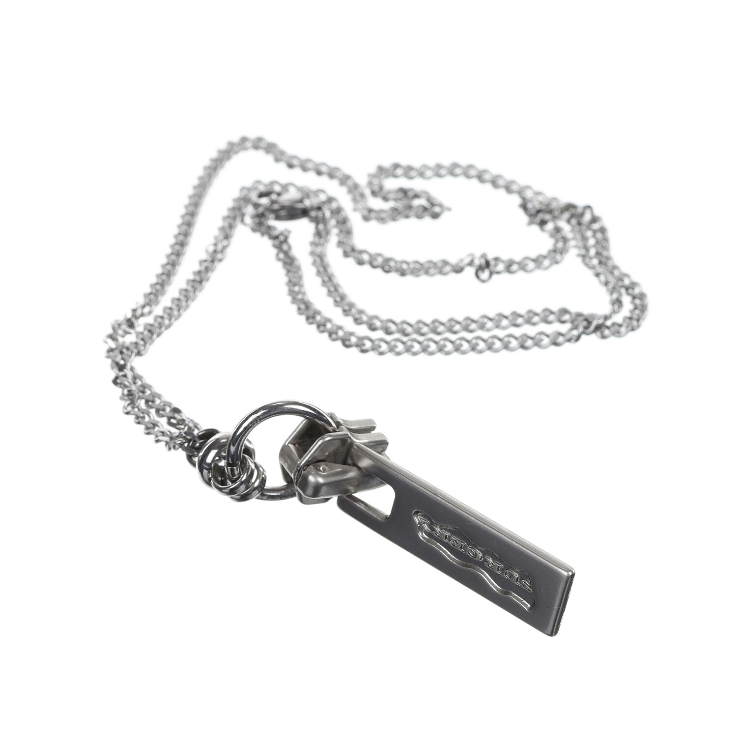 【SURGERY】 SURGERY OPERATINGROOM LOGO ZIPPER SLIDER NECKLACE 【SURGERY】 SURGERY OPERATINGROOM LOGO ZIPPER SLIDER NECKLACE