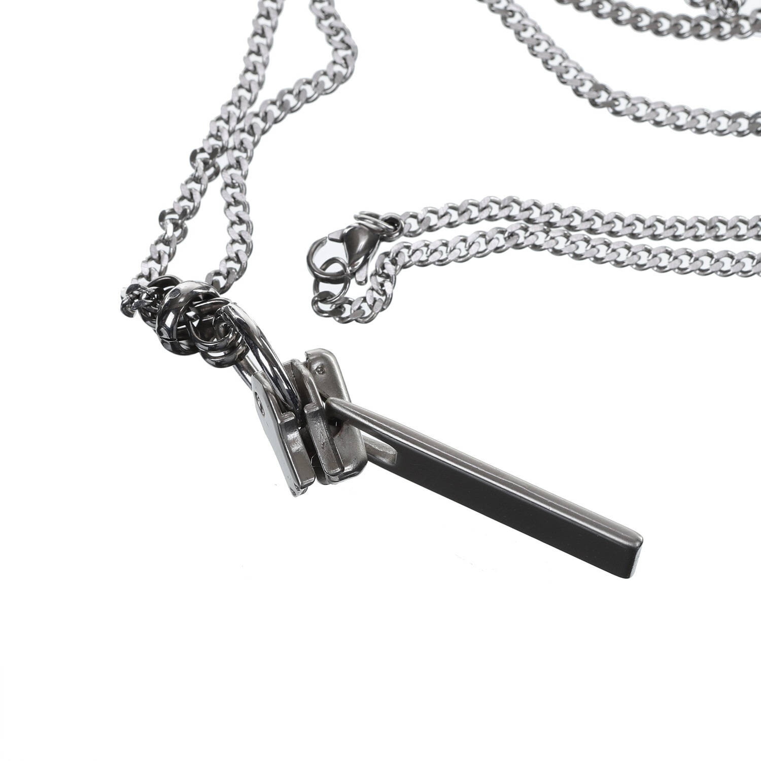 【SURGERY】 SURGERY OPERATINGROOM LOGO ZIPPER SLIDER NECKLACE 【SURGERY】 SURGERY OPERATINGROOM LOGO ZIPPER SLIDER NECKLACE