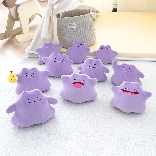 Qoo10] 任天堂 ポケモン メタモンぬいぐるみキーホルダー