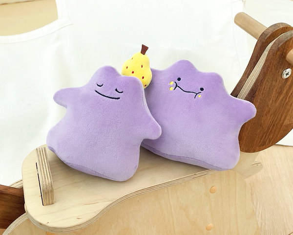 Qoo10] 任天堂 ポケモン メタモンぬいぐるみキーホルダー