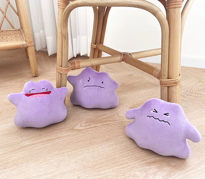 Qoo10] 任天堂 ポケモン メタモンぬいぐるみキーホルダー