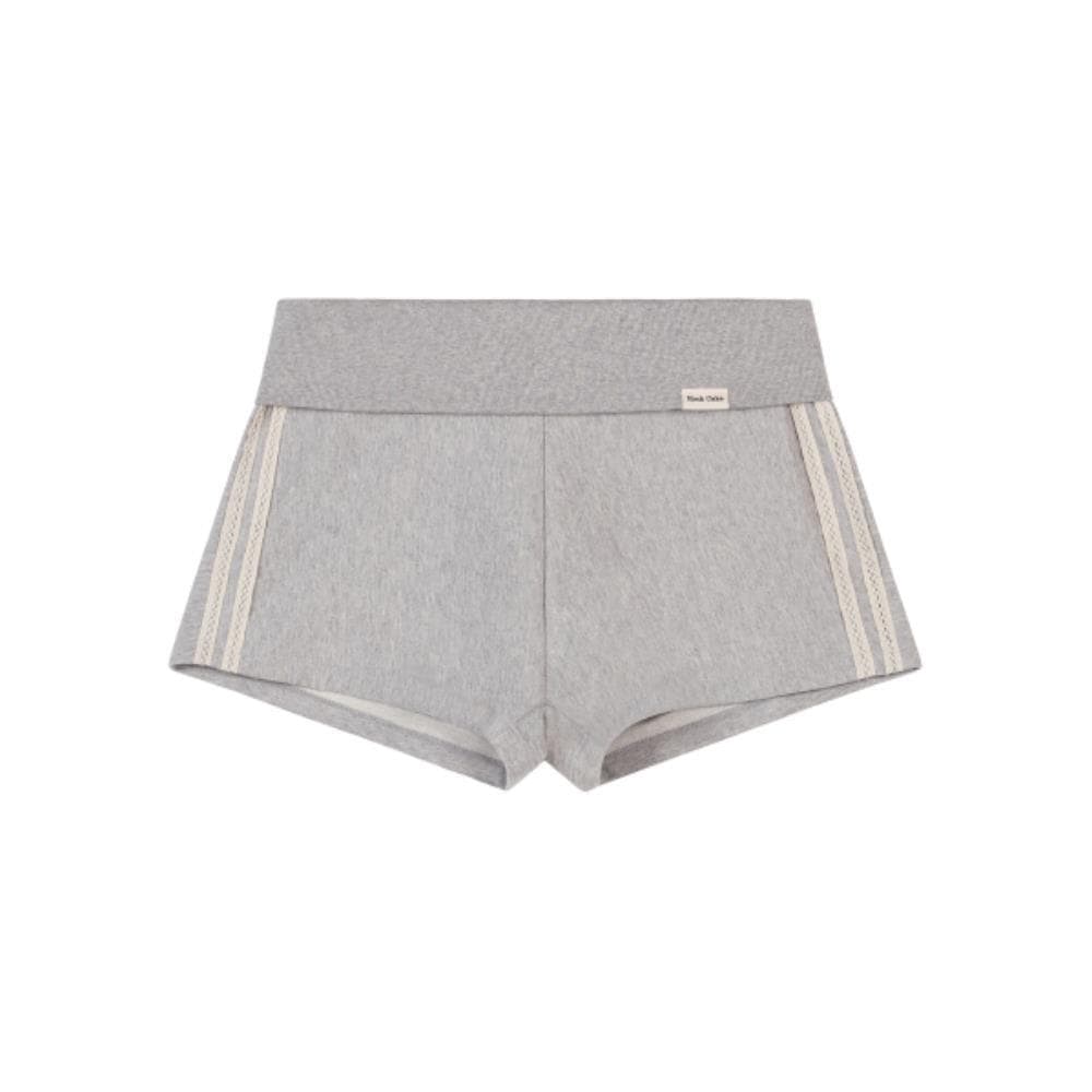 ROCKCAKE Banding Track Shorts Gray RC25PT12400GR ROCKCAKE Banding Track Shorts Gray RC25PT12400GR
