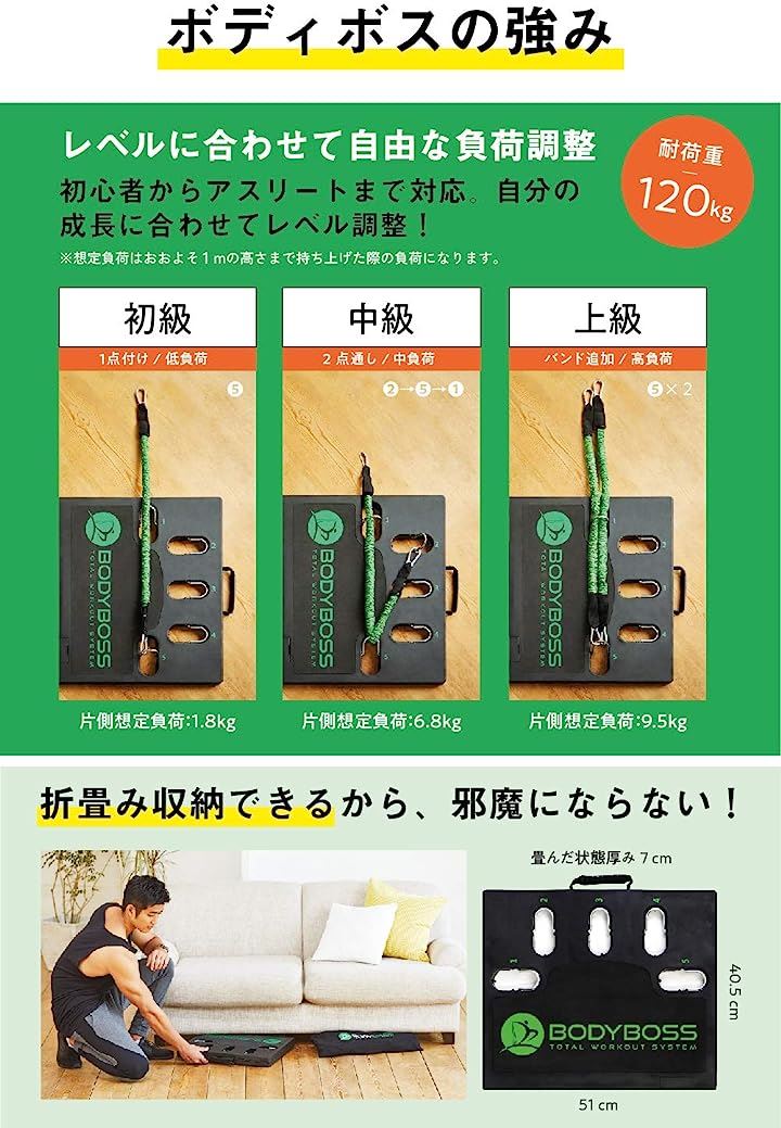 筋トレ 自宅 トレーニング器具 1台で40種目以上のトレーニングを自宅で ボディボス2.0 レッド( BODYBOSS 2.0 レッド) 筋トレ 自宅 トレーニング器具 1台で40種目以上のトレーニングを自宅で ボディボス2.0 レッド( BODYBOSS 2.0 レッド)