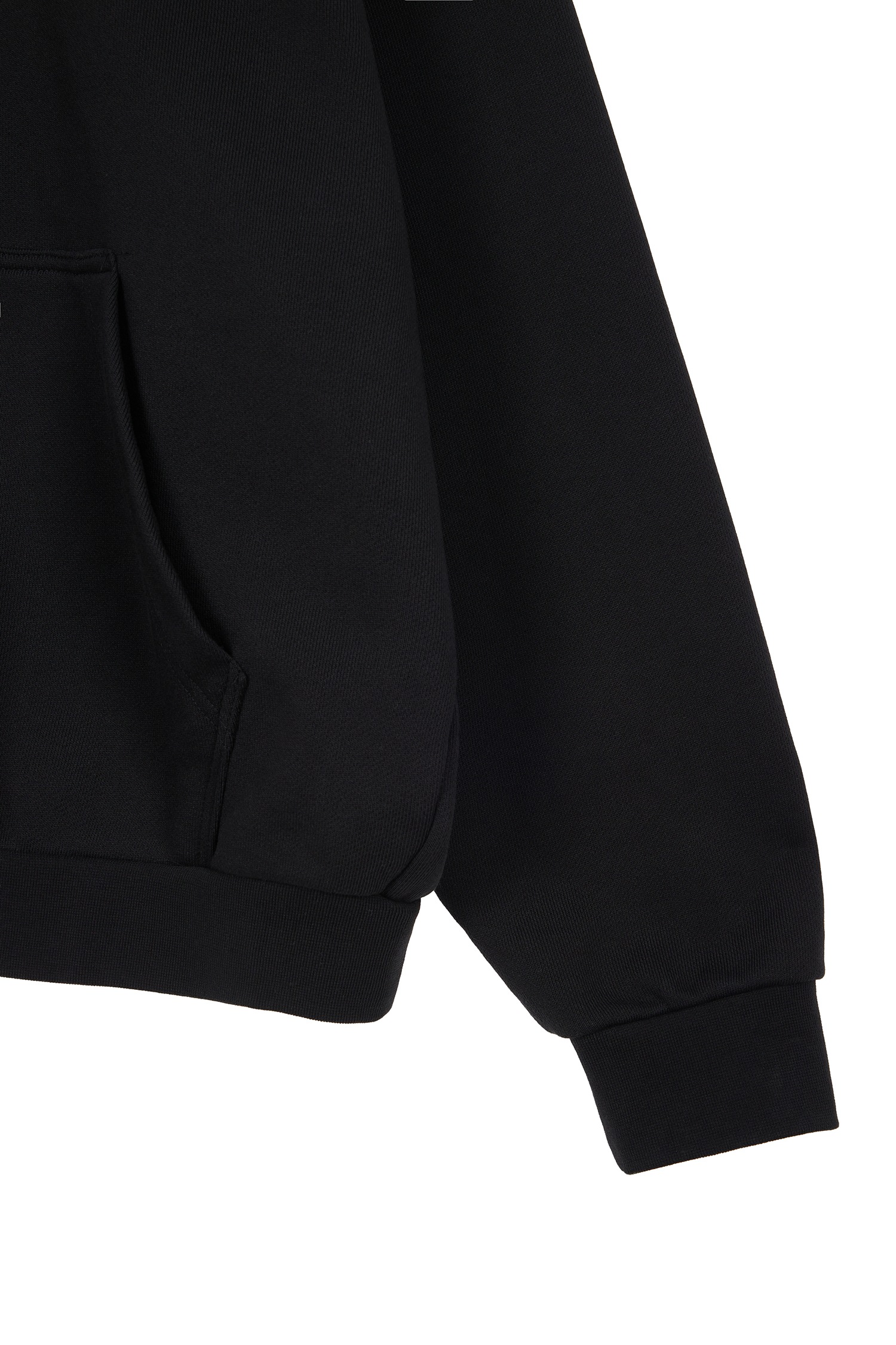 DEINET】 LOST IN SYDNEY ZIP-UP HOODIE : BLACK