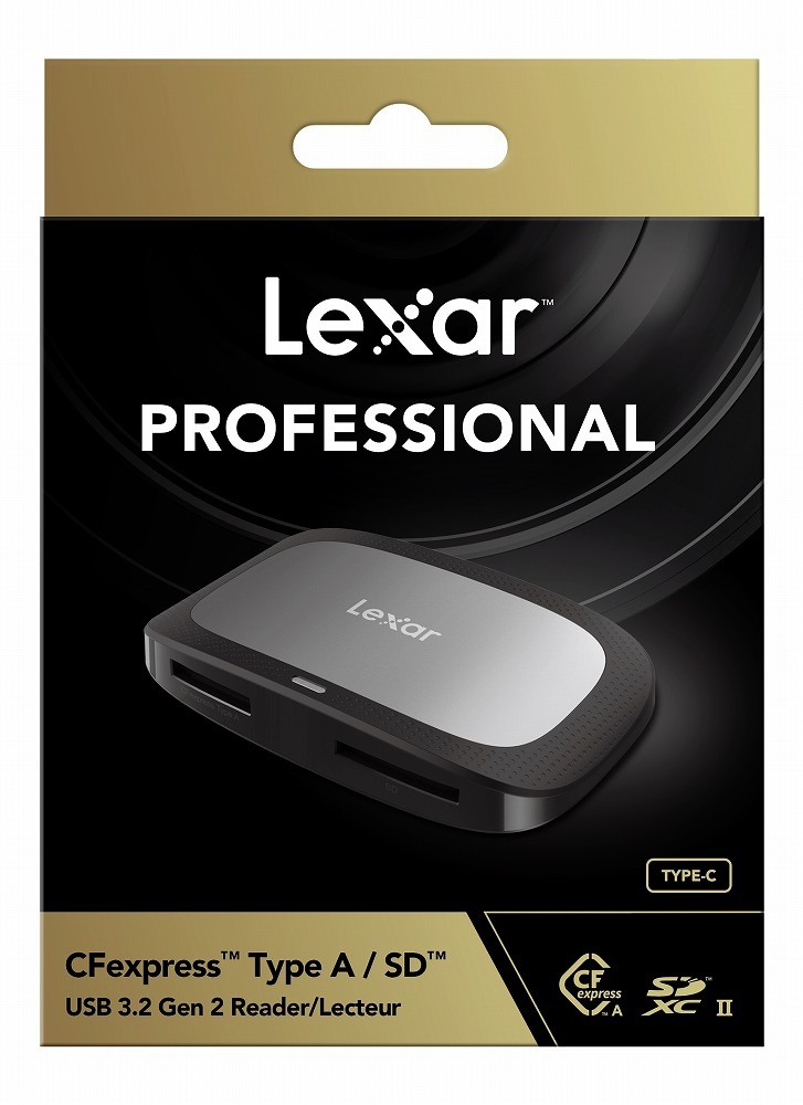 Lexarレキサー LRW530U-RNBNJ CFexpressカードリーダーUSB3.2 Gen2 (CFexpress TypeーASD対応) LRW530URNBNJ Lexarレキサー LRW530U-RNBNJ CFexpressカードリーダーUSB3.2 Gen2 (CFexpress TypeーASD対応) LRW530URNBNJ