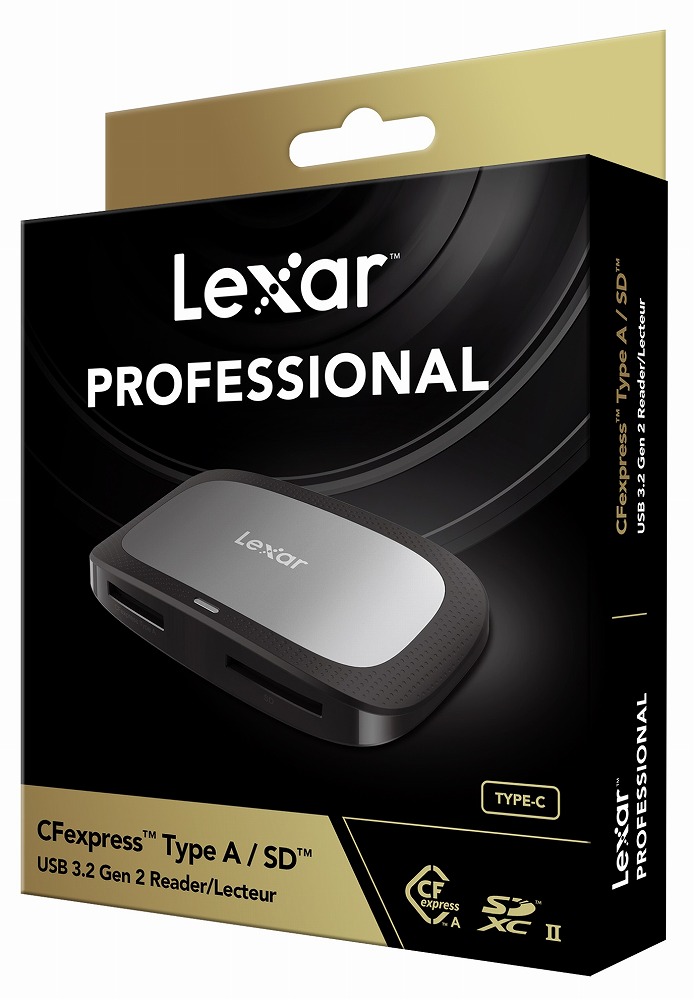 Lexarレキサー LRW530U-RNBNJ CFexpressカードリーダーUSB3.2 Gen2 (CFexpress TypeーASD対応) LRW530URNBNJ Lexarレキサー LRW530U-RNBNJ CFexpressカードリーダーUSB3.2 Gen2 (CFexpress TypeーASD対応) LRW530URNBNJ