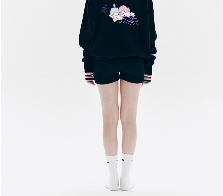 YOUHEE X LITTLE TWIN STAR】LOGO SHORTS