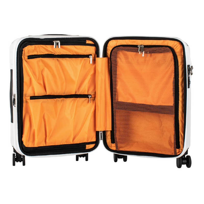 トラベリスト　トップオープン 拡張機能付きスーツケース 機内持込サイズ レスト ［TSAロック搭載］ マットレッド　76-25073