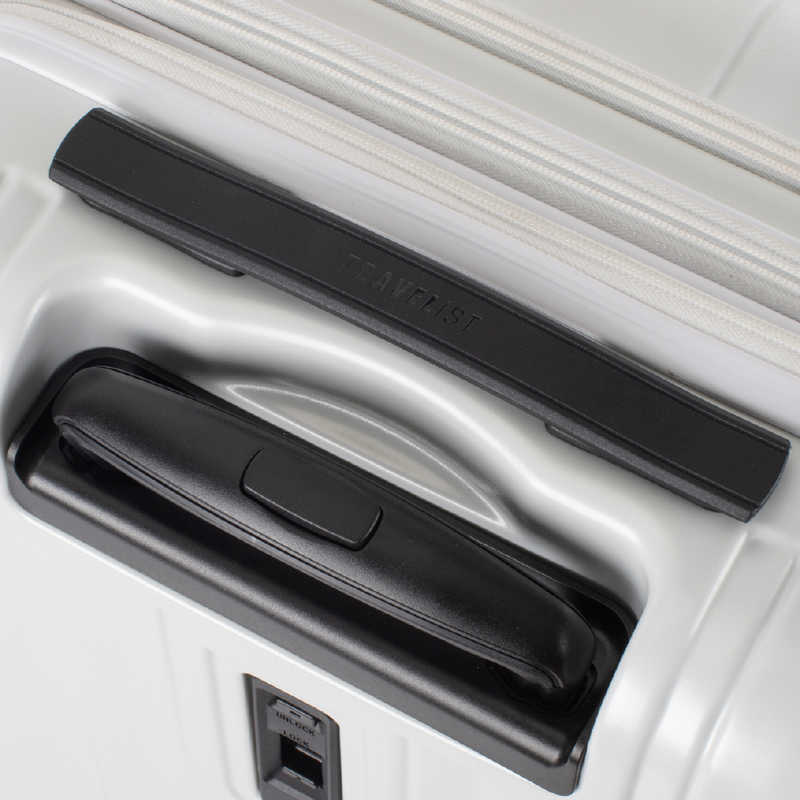 トラベリスト　トップオープン 拡張機能付きスーツケース 機内持込サイズ レスト ［TSAロック搭載］ マットレッド　76-25073