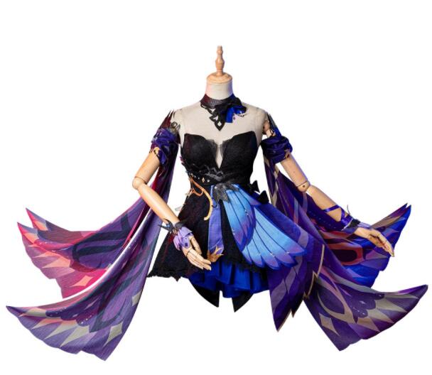 仮装 変装 ハロウィン コスチューム コスプレ衣装 刻晴 Genshin げんしん 原神 スーツ ハロウィン 2023年新作入荷コスプレ