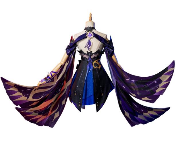 仮装 変装 ハロウィン コスチューム コスプレ衣装 刻晴 Genshin げんしん 原神 スーツ ハロウィン 2023年新作入荷コスプレ