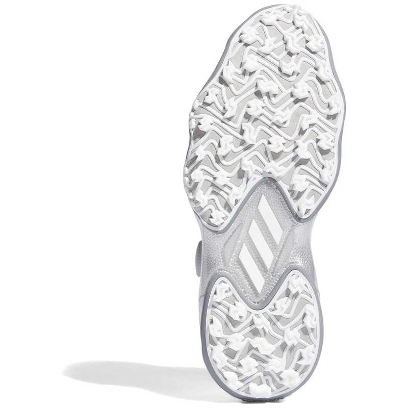 アディダス　ゴルフシューズ コードカオス 25 ボア ［メンズ /27.5cm /幅：2E］ ホワイト×シルバーMET×グレーツー