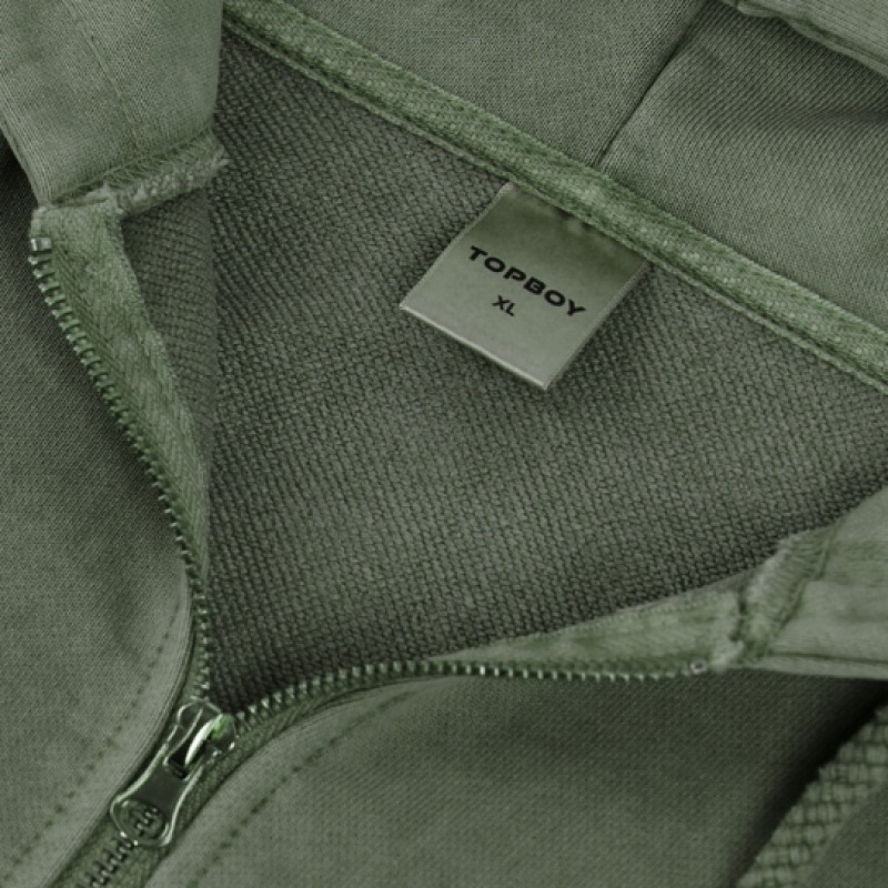 (TOPBOY) ヘビーデューティーピグメントオーバーフィット 2ウェイフード付きジップアップ (TOP137) (TOPBOY) ヘビーデューティーピグメントオーバーフィット 2ウェイフード付きジップアップ (TOP137)