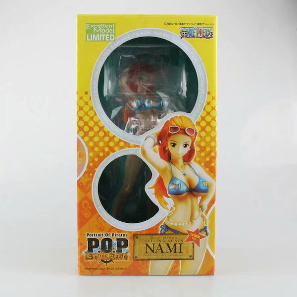 POP ワンピース ナミ 水着 フィギュア Amazon | 貴重○POP○ワンピース○ナミ○水着○Ver.RED＆Ver