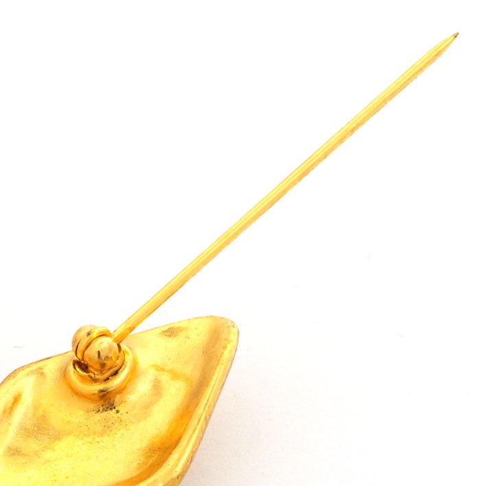 【美品】シャネル ココマーク フラワーモチーフ 回転ピンタイプ 【ブローチ】 【美品】シャネル ココマーク フラワーモチーフ 回転ピンタイプ 【ブローチ】