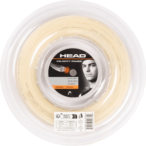 HEAD ヘッド Velocity Power Reel 200m テニス 硬式ガット 281633-NT HEAD ヘッド Velocity Power Reel 200m テニス 硬式ガット 281633-NT