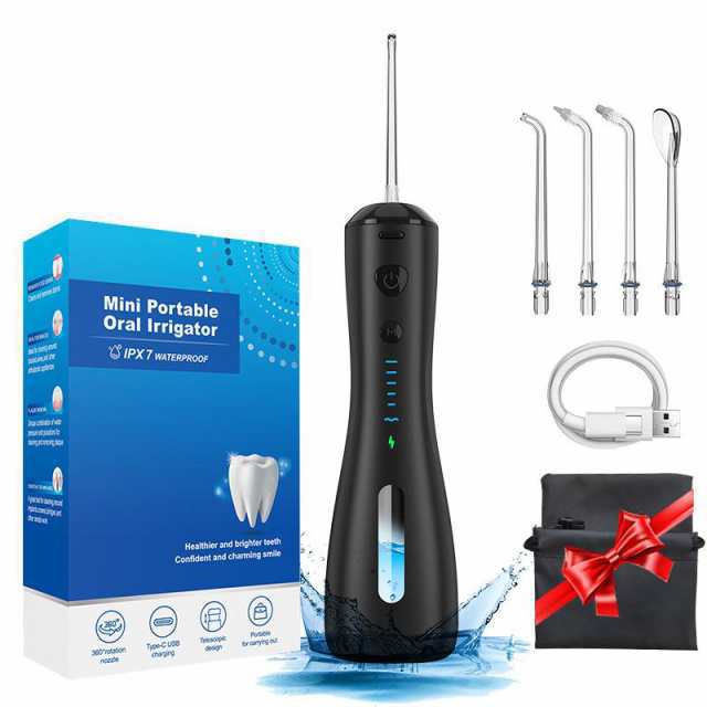 2024年最新 口腔洗浄器 歯垢除去 口内洗浄機 タンクレス 歯間洗浄機 ウォーターフロス IPX7防水