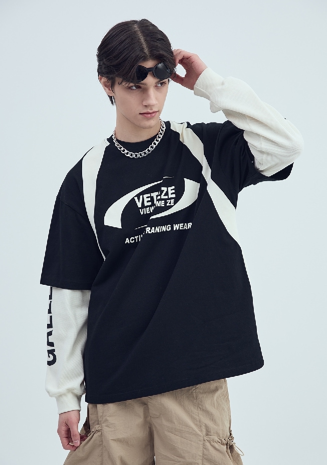 【VETEZE】23SS★ Active Arch Half T-shirts Youth Heather Short Sleeve Tee | EvoShield