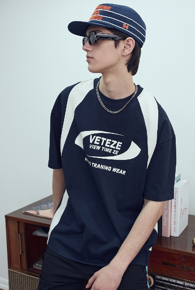 VETEZE] Active Arch Half T-shirts Tシャツ・カットソー