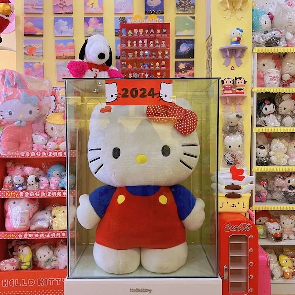 Qoo10] サンリオ キティちゃん 大きいサイズ ぬいぐるみ