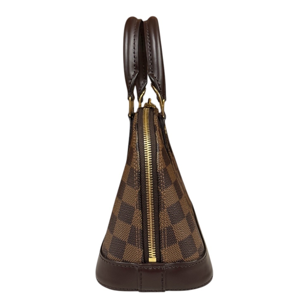 ルイヴィトン アルマBB ダミエ ショルダーバッグ ダミエキャンバス N40606 ブラウン LOUIS VUITTON 中古 美品 ルイヴィトン アルマBB ダミエ ショルダーバッグ ダミエキャンバス N40606 ブラウン LOUIS VUITTON 中古 美品