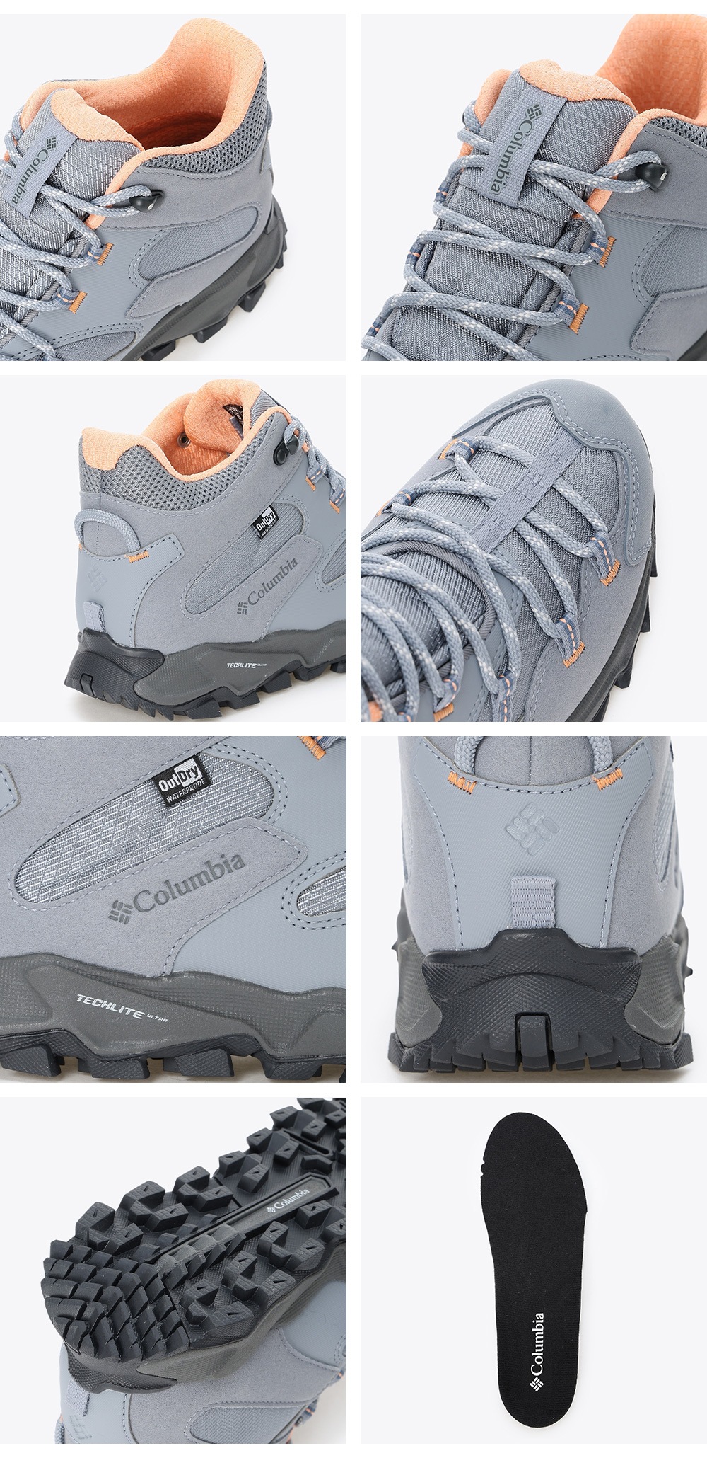 コロンビア スニーカー レディース YK9060 Columbia SABER VI MID OUTDRY WIDE 幅広 ハイキング アウトドア 防水 コロンビア スニーカー レディース YK9060 Columbia SABER VI MID OUTDRY WIDE 幅広 ハイキング アウトドア 防水
