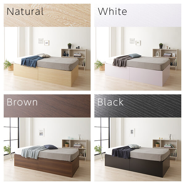 ベッド 収納付き 大容量 640L 木製 頑丈 省スペース コンパクト ヘッドレス シンプル モダン ナチュラル シングル ボンネルコイルマットレス付き ベッド 収納付き 大容量 640L 木製 頑丈 省スペース コンパクト ヘッドレス シンプル モダン ナチュラル シングル ボンネルコイルマットレス付き