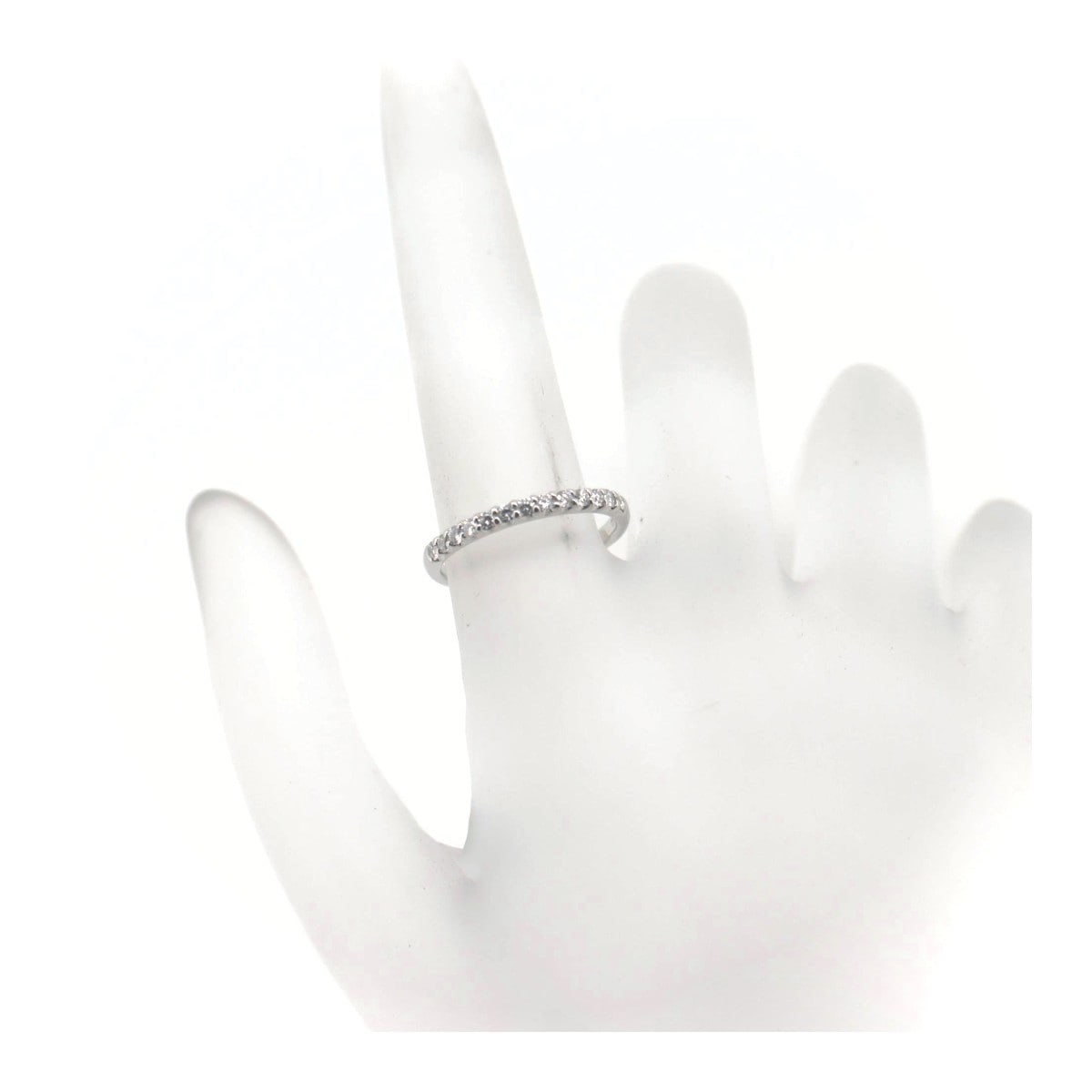 ハーフエタニティリング9号0.23カラット