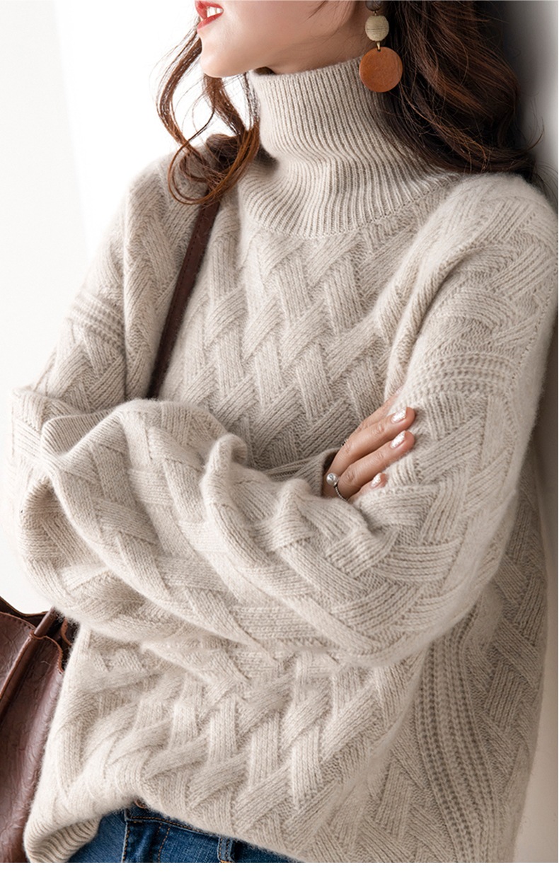 ニットセーター トップス 袖あり 長袖 タートルネック 編み込み ニット かわいい 大人可愛い きれいめ シンプル カジュアル 大人 上品 おしゃれ お洒落 大人女子 こなれ感 柄 冬 20代 30代