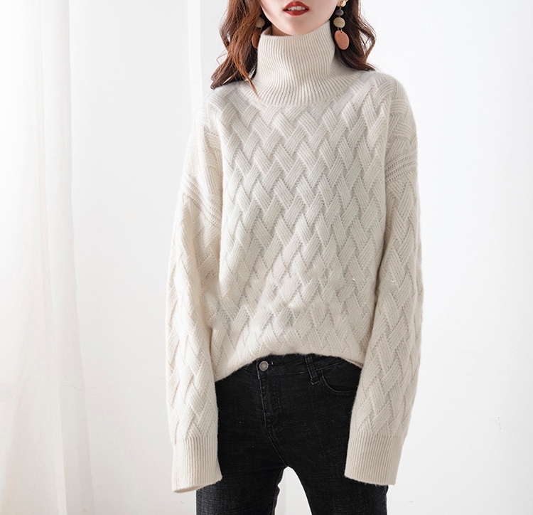 ニットセーター トップス 袖あり 長袖 タートルネック 編み込み ニット かわいい 大人可愛い きれいめ シンプル カジュアル 大人 上品 おしゃれ お洒落 大人女子 こなれ感 柄 冬 20代 30代