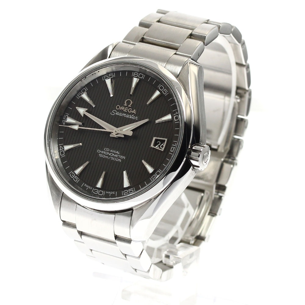 オメガ OMEGA 231.10.42.21.06.001 シーマスター アクアテラ 150M デイト 自動巻き メンズ 良品 保証書付き_901261【中古】 オメガ OMEGA 231.10.42.21.06.001 シーマスター アクアテラ 150M デイト 自動巻き メンズ 良品 保証書付き_901261【中古】