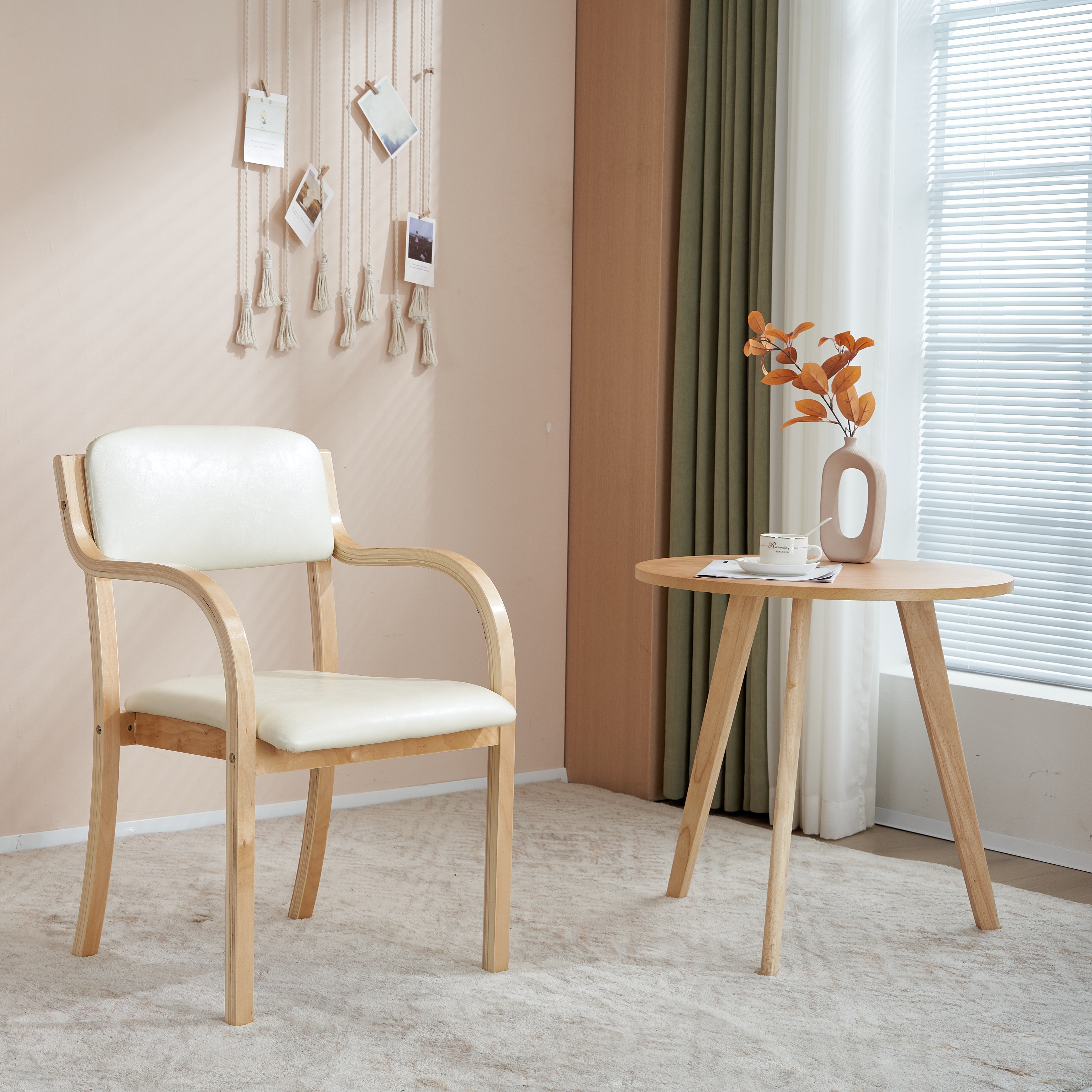 【国内発送M】404【目玉新作】ベージュ PU ダイニングチェア 木製 椅子 介護チェア イス 5色選択可能 リビング 【国内発送M】404【目玉新作】ベージュ PU ダイニングチェア 木製 椅子 介護チェア イス 5色選択可能 リビング