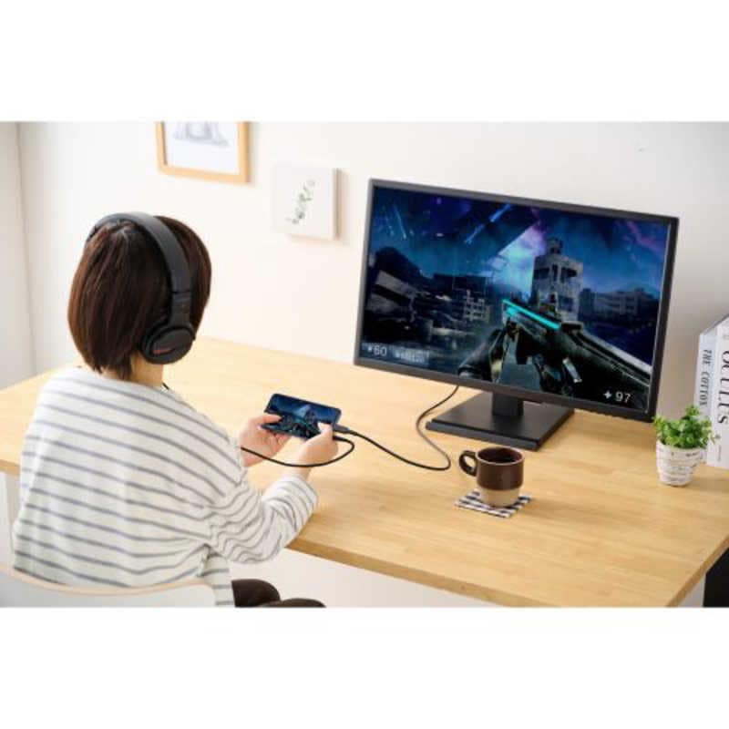 エレコム　ELECOM　映像変換ケーブル USB Type-C to HDMI　MPA-CHDMIS20BK2