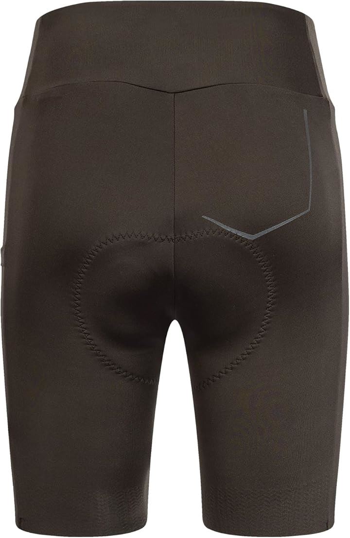 レディース サイクルパンツ サイクルショーツ ハイウエスト4Dパッド 高弾性 通気性 サイドポケット 滑り止め 反射ストライプ 自転車ロードバイクショーツ(ブラウン, XL) レディース サイクルパンツ サイクルショーツ ハイウエスト4Dパッド 高弾性 通気性 サイドポケット 滑り止め 反射ストライプ 自転車ロードバイクショーツ(ブラウン, XL)