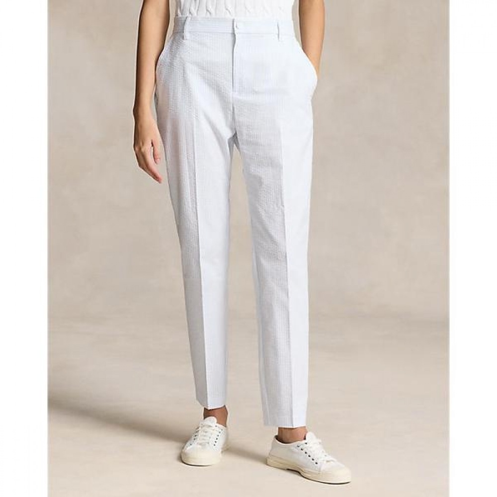 ポロ ゴルフ レディース ストレッチ シアサッカー パンツ WMXGPNTN0920011400 ポロ ゴルフ レディース ストレッチ シアサッカー パンツ WMXGPNTN0920011400