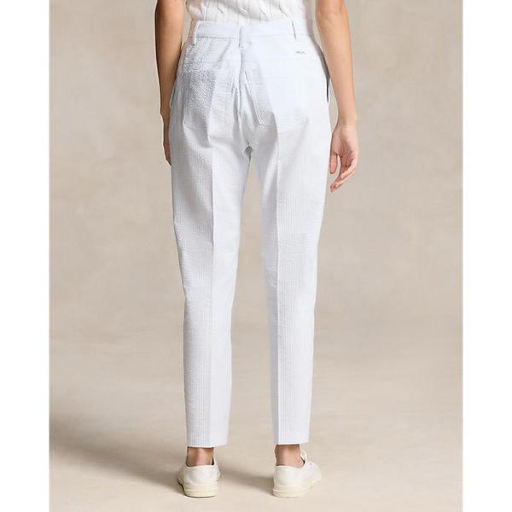 ポロ ゴルフ レディース ストレッチ シアサッカー パンツ WMXGPNTN0920011400 ポロ ゴルフ レディース ストレッチ シアサッカー パンツ WMXGPNTN0920011400