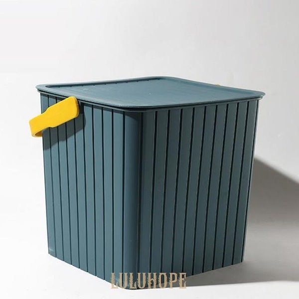 座れるゴミ箱 Qoo10] バケツ 座れる ゴミ箱 蓋付き おしゃれ