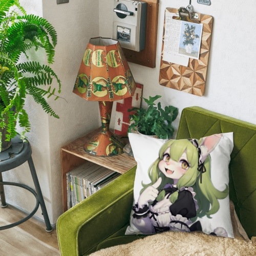 【受注生産】ウサギの女の子 カーラ クッション 【受注生産】ウサギの女の子 カーラ クッション
