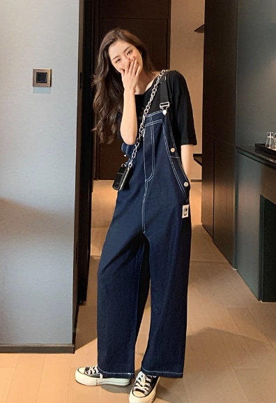 オーバーオール レディース サロペット つなぎ デニム ワイドパンツ フルレングス ワイド ポケット ブルーデニム 大人可愛い シンプル カジュアル おしゃれ かっこいい レトロ こなれ感 ラフ オーバーオール レディース サロペット つなぎ デニム ワイドパンツ フルレングス ワイド ポケット ブルーデニム 大人可愛い シンプル カジュアル おしゃれ かっこいい レトロ こなれ感 ラフ