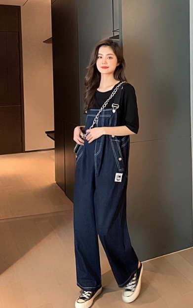 オーバーオール レディース サロペット つなぎ デニム ワイドパンツ フルレングス ワイド ポケット ブルーデニム 大人可愛い シンプル カジュアル おしゃれ かっこいい レトロ こなれ感 ラフ オーバーオール レディース サロペット つなぎ デニム ワイドパンツ フルレングス ワイド ポケット ブルーデニム 大人可愛い シンプル カジュアル おしゃれ かっこいい レトロ こなれ感 ラフ