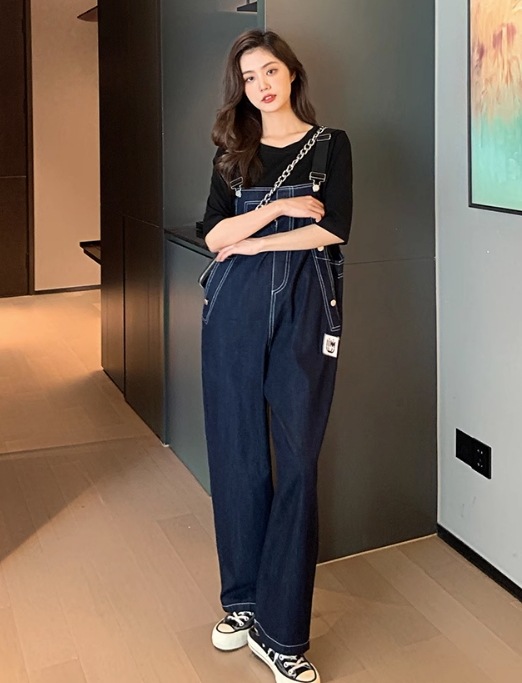 オーバーオール レディース サロペット つなぎ デニム ワイドパンツ フルレングス ワイド ポケット ブルーデニム 大人可愛い シンプル カジュアル おしゃれ かっこいい レトロ こなれ感 ラフ オーバーオール レディース サロペット つなぎ デニム ワイドパンツ フルレングス ワイド ポケット ブルーデニム 大人可愛い シンプル カジュアル おしゃれ かっこいい レトロ こなれ感 ラフ