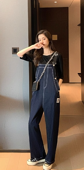 オーバーオール レディース サロペット つなぎ デニム ワイドパンツ フルレングス ワイド ポケット ブルーデニム 大人可愛い シンプル カジュアル おしゃれ かっこいい レトロ こなれ感 ラフ オーバーオール レディース サロペット つなぎ デニム ワイドパンツ フルレングス ワイド ポケット ブルーデニム 大人可愛い シンプル カジュアル おしゃれ かっこいい レトロ こなれ感 ラフ