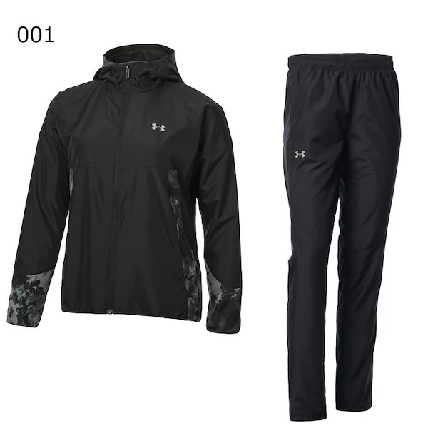 Qoo10] アンダーアーマー ウィンドブレーカー上下 レディース/裏起